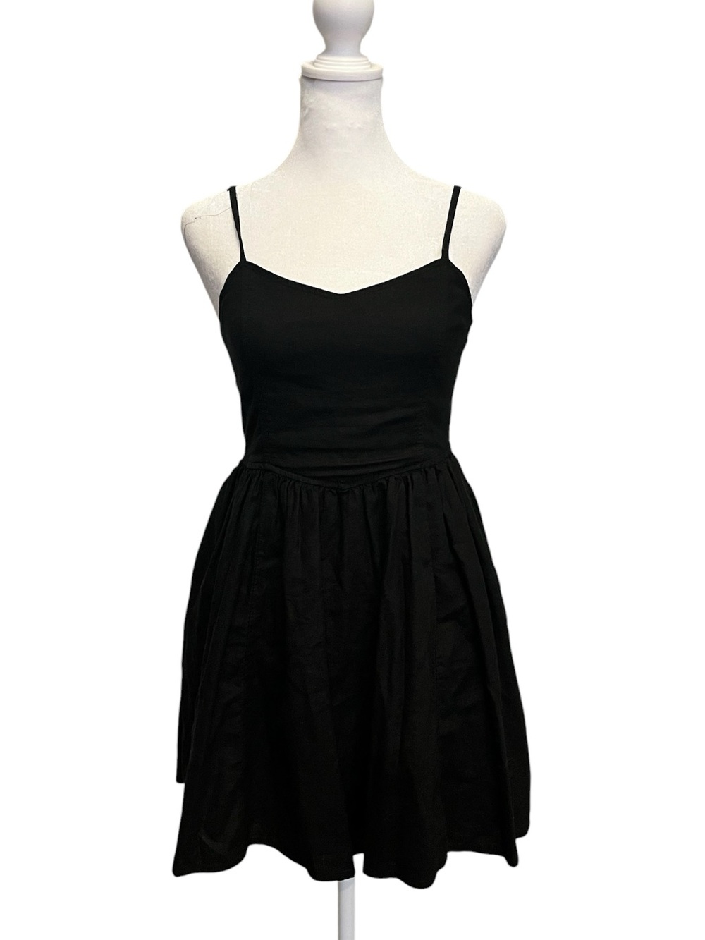 Aerie linen fit and flare mini dress